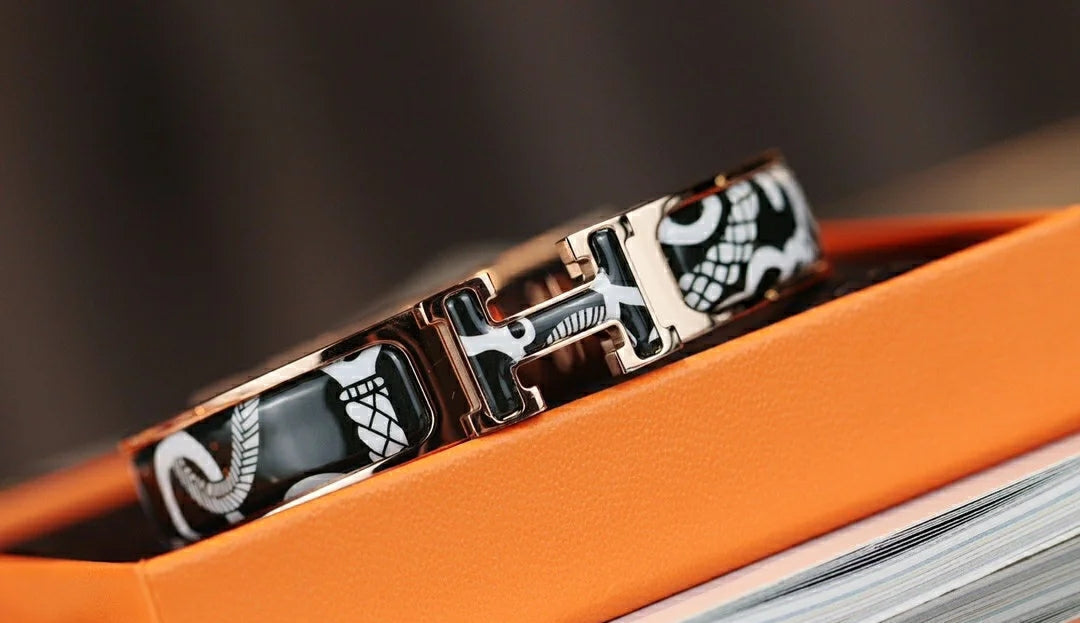 「グロウジュエリー」タータンブレスレット 12MM