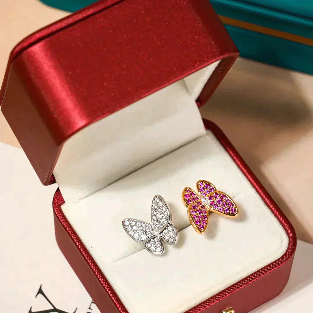 ¡®Glow Jewelry¡¯ ZWILLINGS-SCHMETTERLINGS-DIAMANTRING