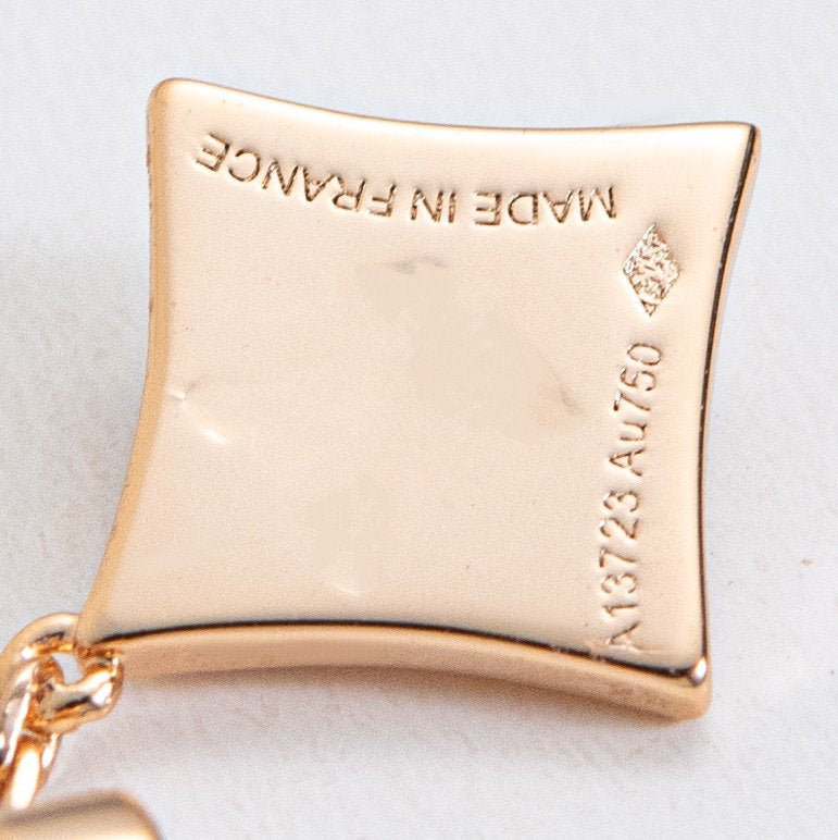 „Glow Jewelry“ STAR DIAMONDS OHRRINGE GOLD