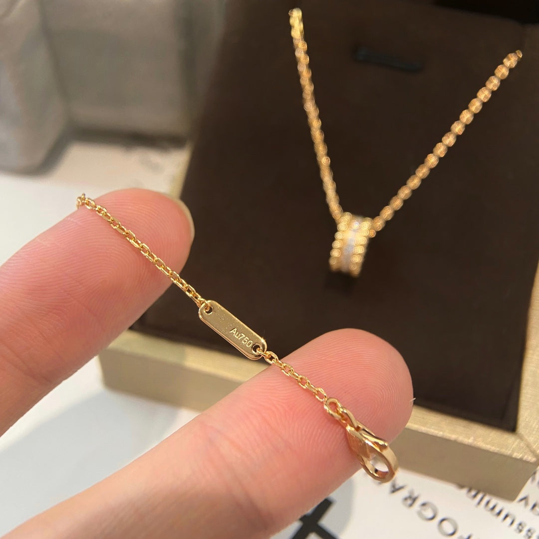 „Glow Jewelry“ PERLEE DIAMANTENHALSKETTE