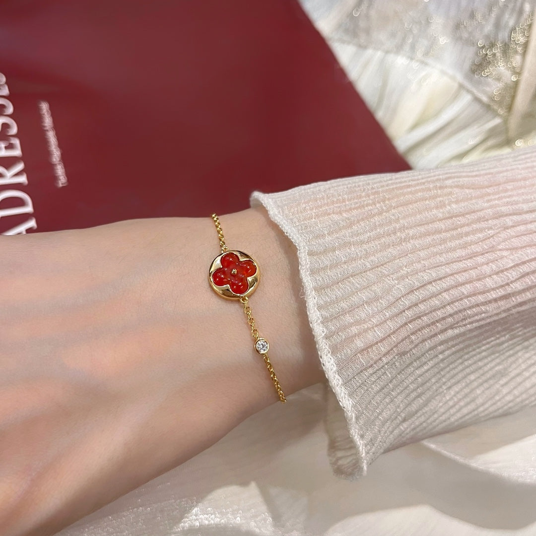 ¡®Glow Jewelry¡¯SUN PEDANT CARNELIAN BRACELET