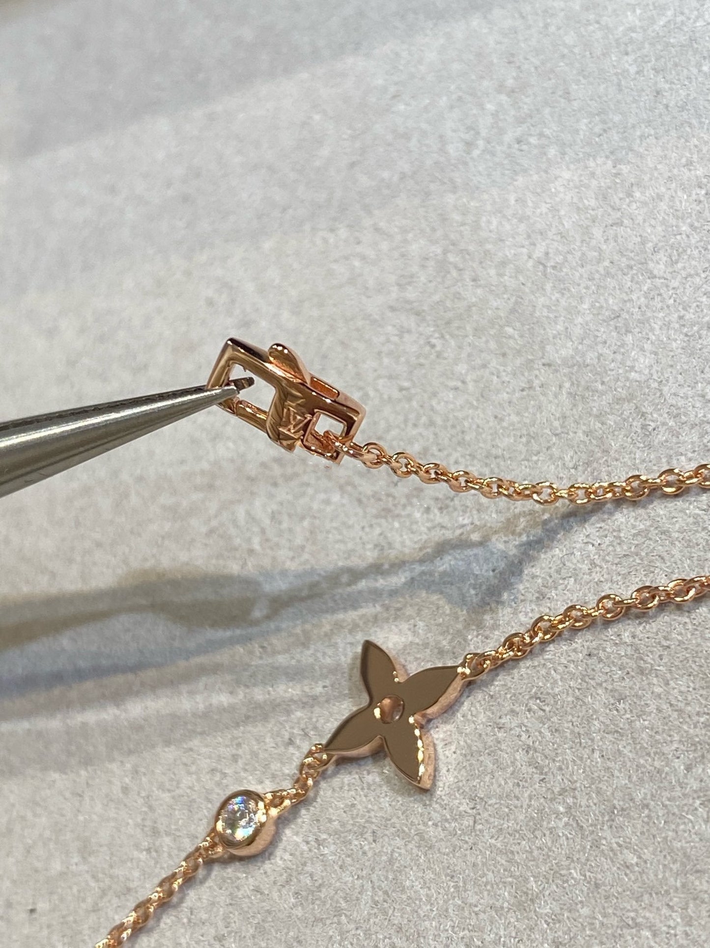 ¡®Glow Jewelry¡¯STAR DIAMOND PINK GOLD BRACELET