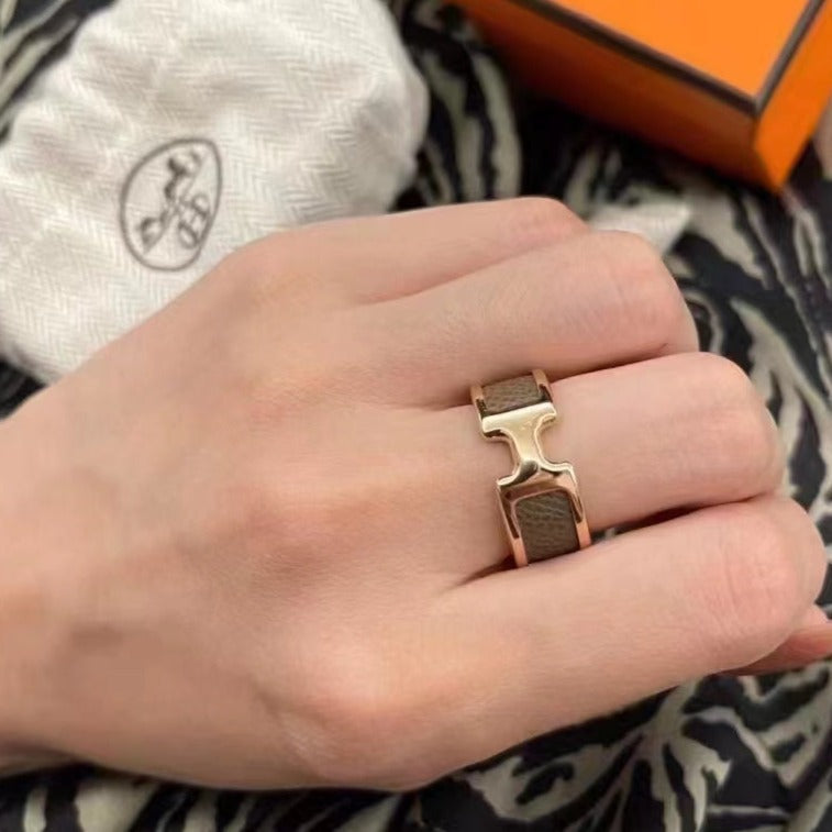 OLYMPE ROSÉGOLD-RING „Glow Jewelry“