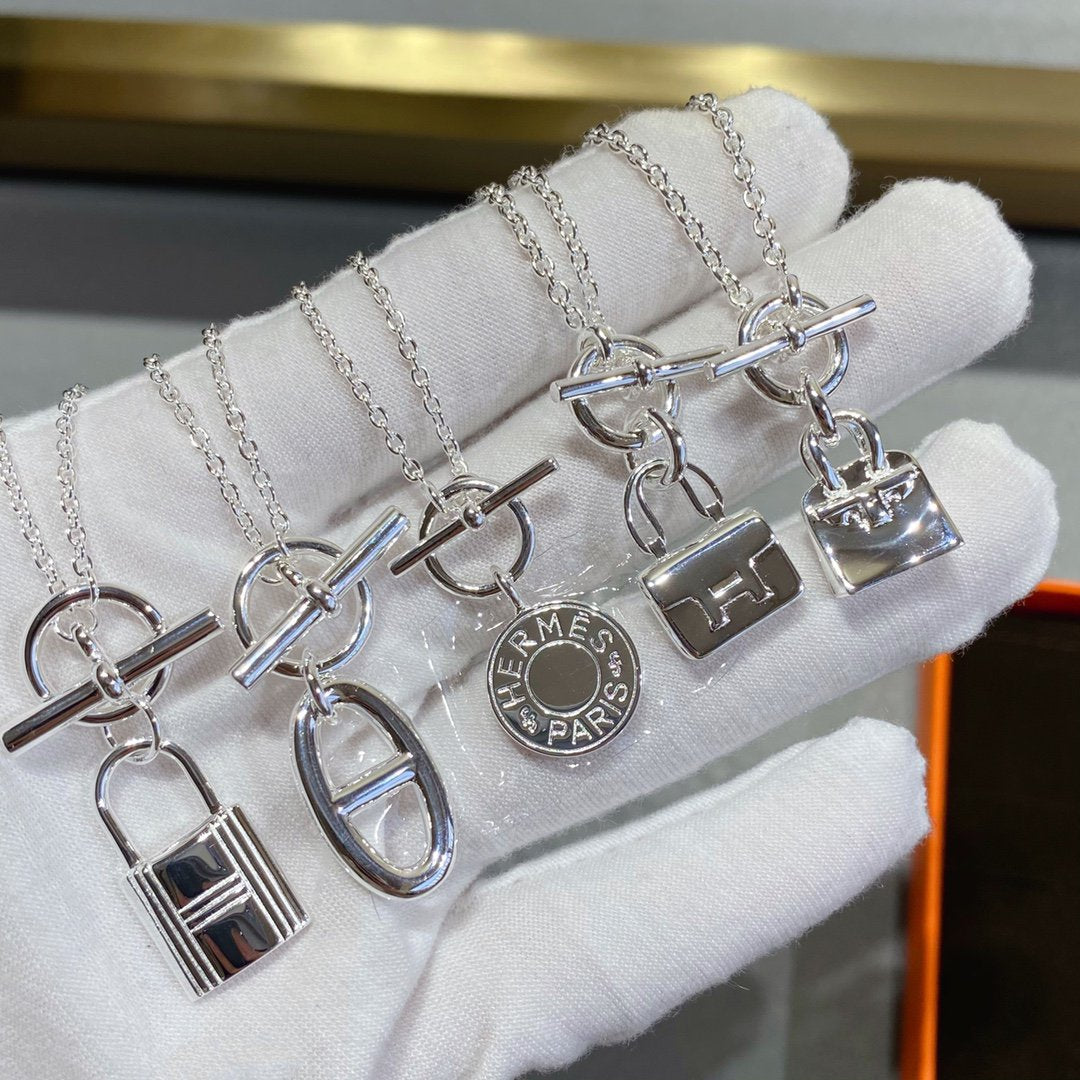 ¡®Glow Jewelry¡¯CONSTANCE PEDANT SILVER NECKLACE