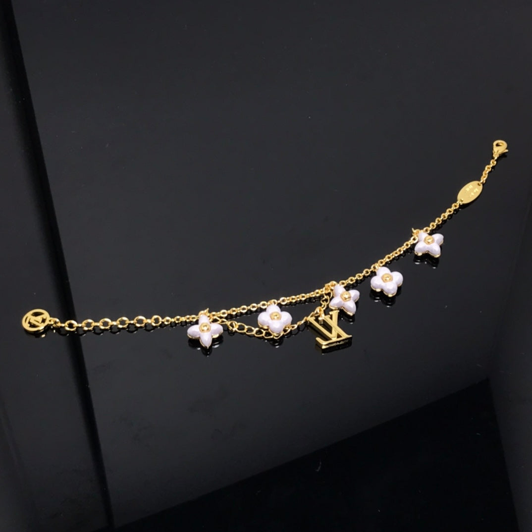 „Glow Jewelry“ Logo 6 Motiv Stern- und Goldarmband