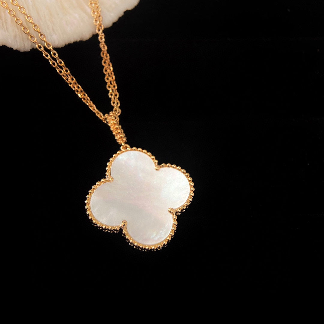 ¡®Glow Jewelry¡¯ KLEEBATT 25MM MOP GROSSER ANHÄNGER HALSKETTE