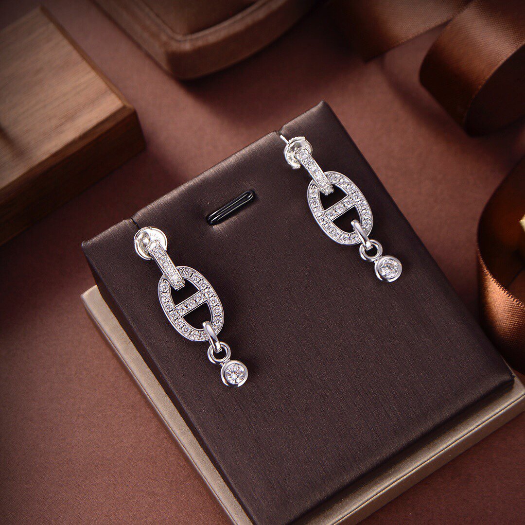 „Glow Jewelry“HM CHAINE DIAMANT-OHRRINGE