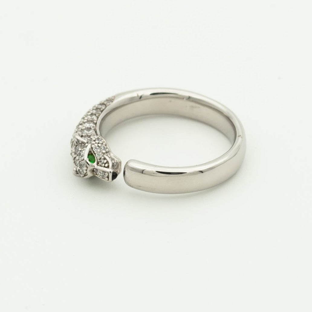 „Glow Jewelry“ PANTHERE RING DIAMANT 7,3 MM