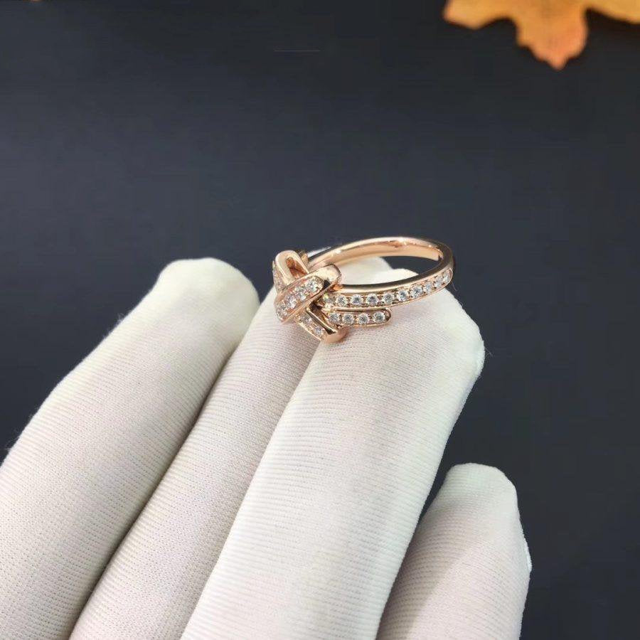 Glow Jewelry『JEUX DE RING』ピンクゴールド ダイヤモンド