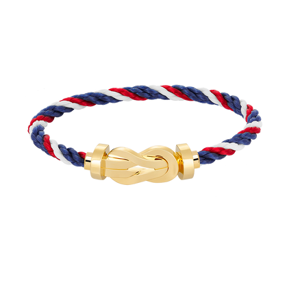 [Glow Jewelry]CHANCE LARGE 8 FIGURE BUCKLE NO DIAMOND BRACELET GOLD