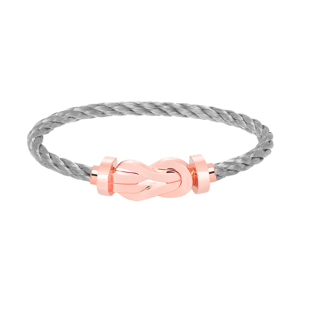 ¡®Glow Jewelry¡¯CHANCE LARGE 8 FIGURE BUCKLE NO DIAMOND BRACELET ROSE GOLD