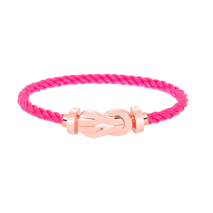 ¡®Glow Jewelry¡¯CHANCE LARGE 8 FIGURE BUCKLE NO DIAMOND BRACELET ROSE GOLD
