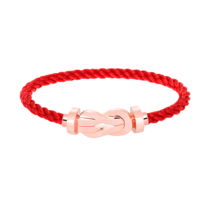 ¡®Glow Jewelry¡¯CHANCE LARGE 8 FIGURE BUCKLE NO DIAMOND BRACELET ROSE GOLD