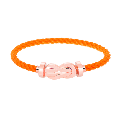 ¡®Glow Jewelry¡¯CHANCE LARGE 8 FIGURE BUCKLE NO DIAMOND BRACELET ROSE GOLD