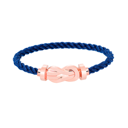 ¡®Glow Jewelry¡¯CHANCE LARGE 8 FIGURE BUCKLE NO DIAMOND BRACELET ROSE GOLD