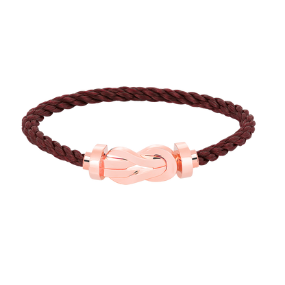 [Glow Jewelry]CHANCE LARGE 8 FIGURE BUCKLE NO DIAMOND BRACELET ROSE GOLD