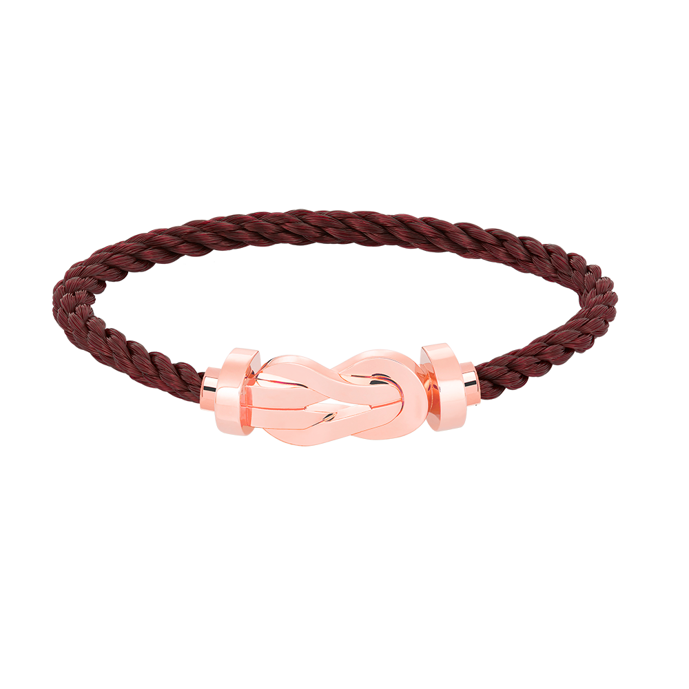 ¡®Glow Jewelry¡¯CHANCE LARGE 8 FIGURE BUCKLE NO DIAMOND BRACELET ROSE GOLD