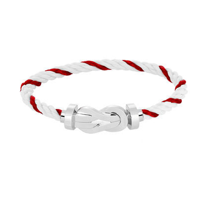¡®Glow Jewelry¡¯CHANCE LARGE 8 FIGURE BUCKLE NO DIAMOND BRACELET SILVER
