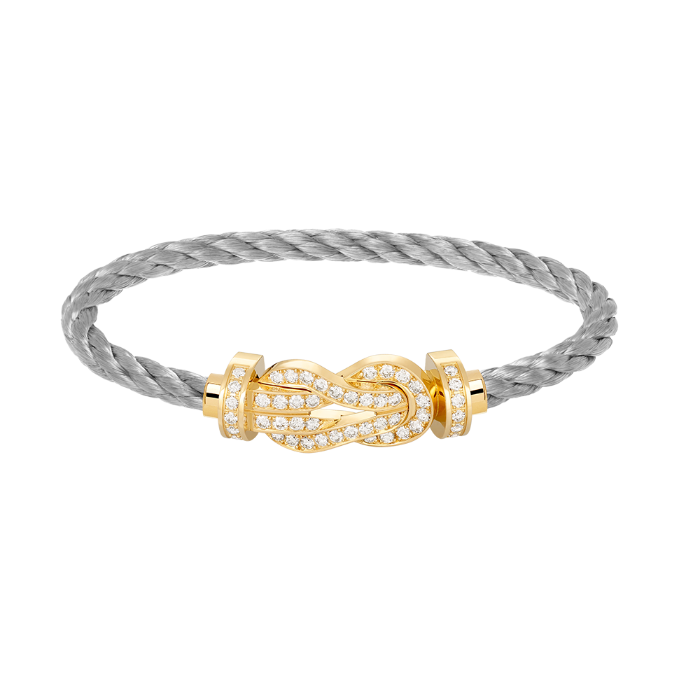 ¡®Glow Jewelry¡¯ CHANCE GROSSE 8 FIGUREN SCHNALLE VOLLDIAMANTEN ARMBAND GOLD