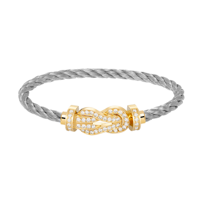 ¡®Glow Jewelry¡¯ CHANCE GROSSE 8 FIGUREN SCHNALLE VOLLDIAMANTEN ARMBAND GOLD