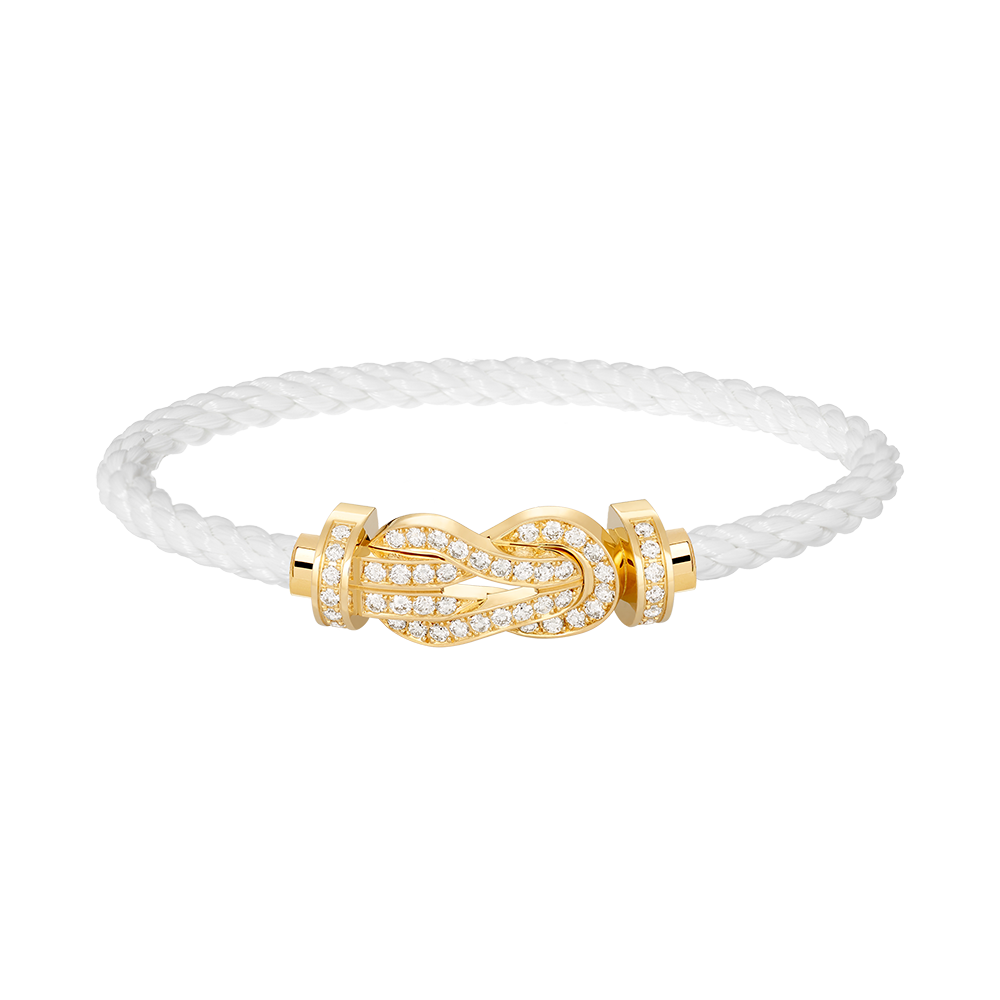 ¡®Glow Jewelry¡¯ CHANCE GROSSE 8 FIGUREN SCHNALLE VOLLDIAMANTEN ARMBAND GOLD