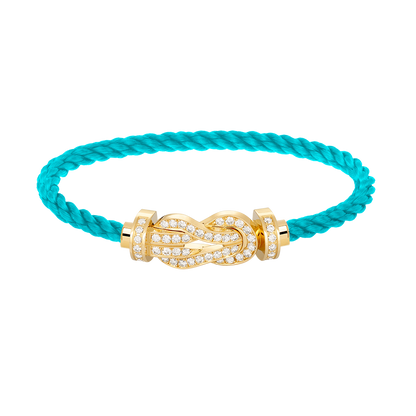 ¡®Glow Jewelry¡¯ CHANCE GROSSE 8 FIGUREN SCHNALLE VOLLDIAMANTEN ARMBAND GOLD