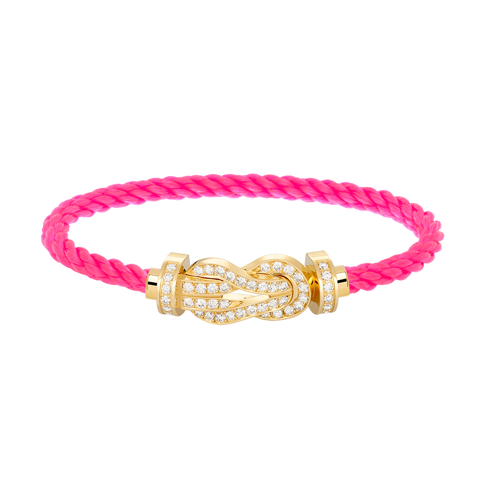 ¡®Glow Jewelry¡¯ CHANCE GROSSE 8 FIGUREN SCHNALLE VOLLDIAMANTEN ARMBAND GOLD