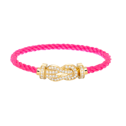 ¡®Glow Jewelry¡¯ CHANCE GROSSE 8 FIGUREN SCHNALLE VOLLDIAMANTEN ARMBAND GOLD