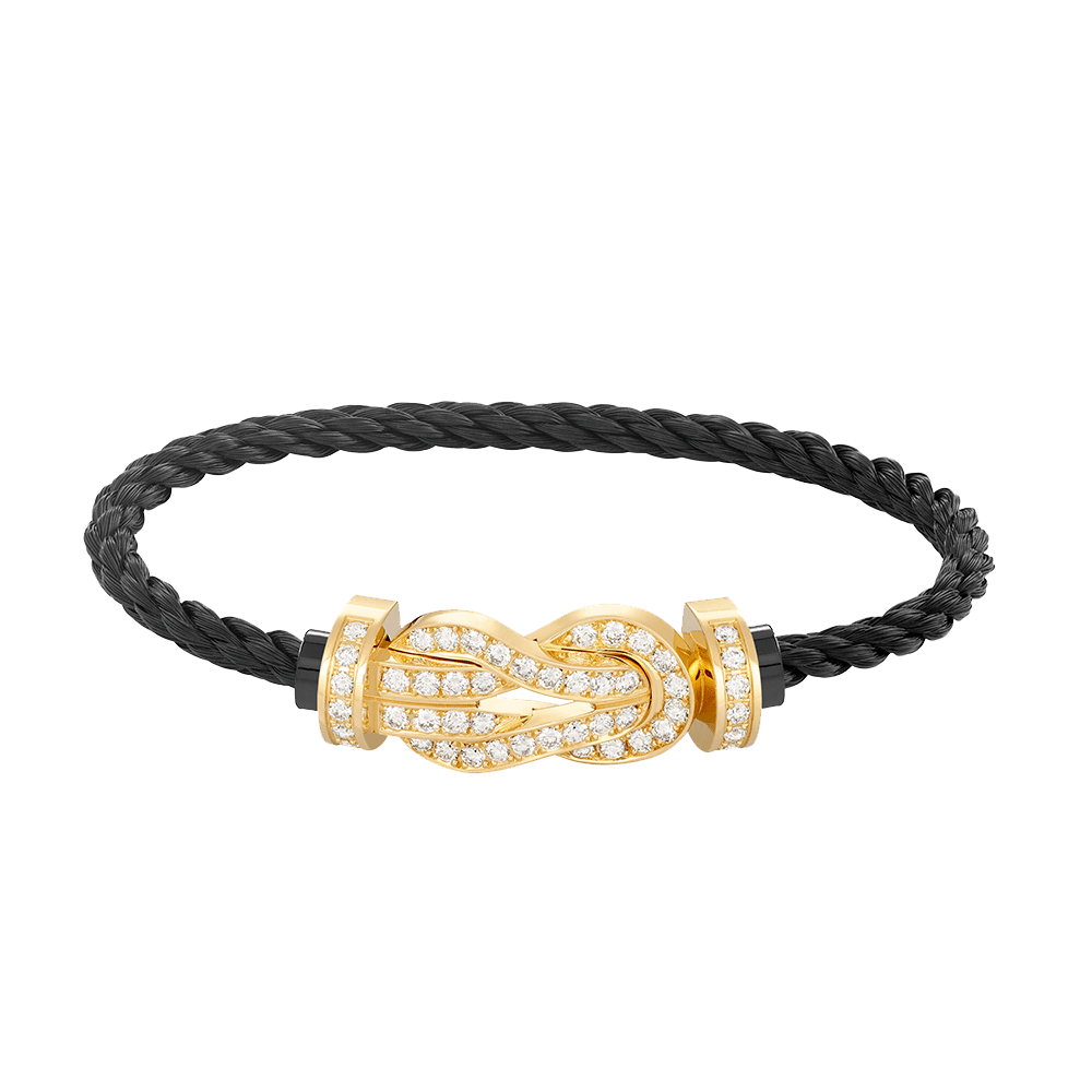 ¡®Glow Jewelry¡¯ CHANCE GROSSE 8 FIGUREN SCHNALLE VOLLDIAMANTEN ARMBAND GOLD