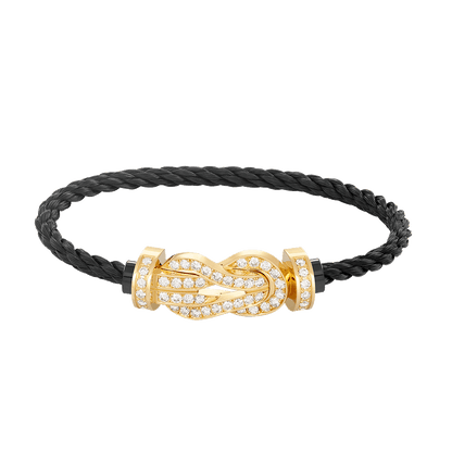 ¡®Glow Jewelry¡¯ CHANCE GROSSE 8 FIGUREN SCHNALLE VOLLDIAMANTEN ARMBAND GOLD