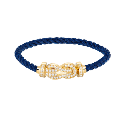 ¡®Glow Jewelry¡¯ CHANCE GROSSE 8 FIGUREN SCHNALLE VOLLDIAMANTEN ARMBAND GOLD