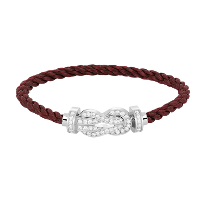¡®Glow Jewelry¡¯CHANCE LARGE 8 FIGURE BUCKLE FULL DIAMOND BRACELET SILVER