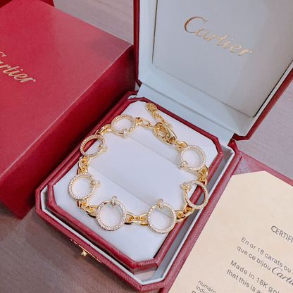 Glow Jewelry® LOVE&JUSTE ARMBAND DIAMANTEN