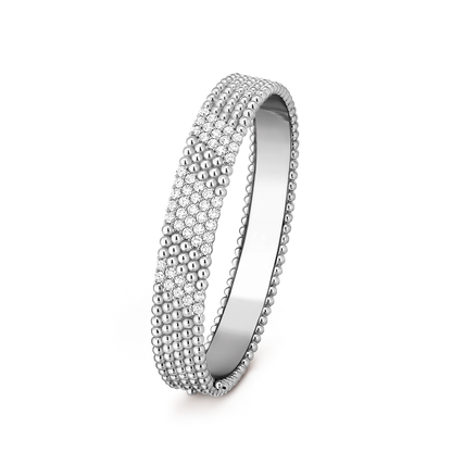 [Glow Jewelry]  FIVE-ROW DIAMOND BRACELET
