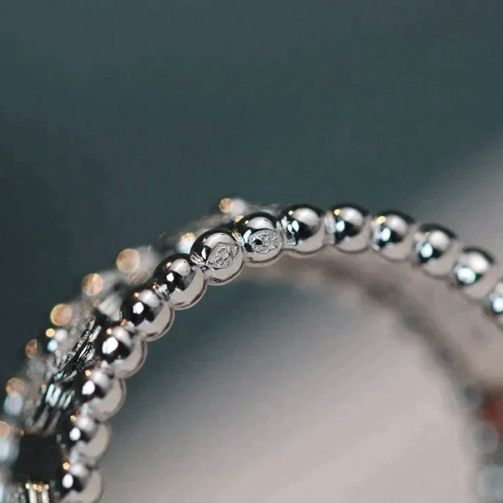 グロージュエリー クローバー カレイドスコープリング 10MM