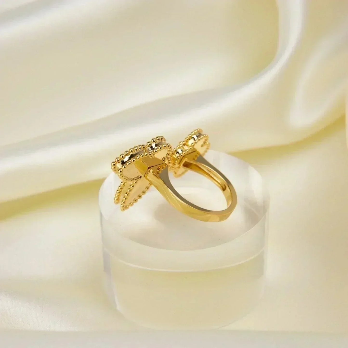 [Glow Jewelry]LUCKY BETWEEN THE FINGER RING