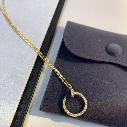 „Glow Jewelry“ HALSKETTE JUSTE AUS GOLD MIT DIAMANTEN