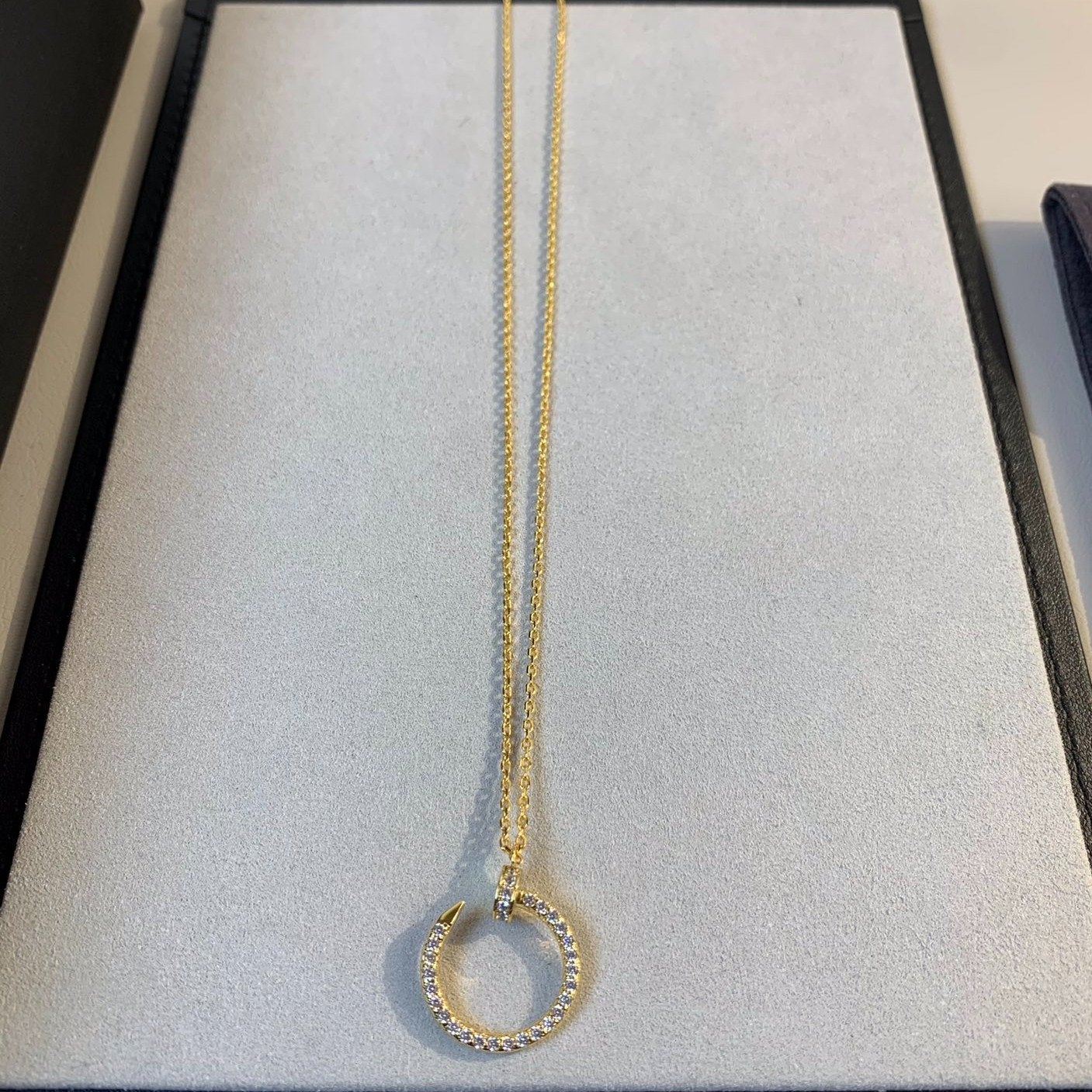 „Glow Jewelry“ HALSKETTE JUSTE AUS GOLD MIT DIAMANTEN