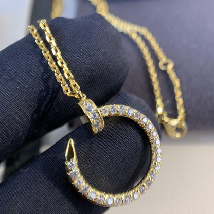 „Glow Jewelry“ HALSKETTE JUSTE AUS GOLD MIT DIAMANTEN