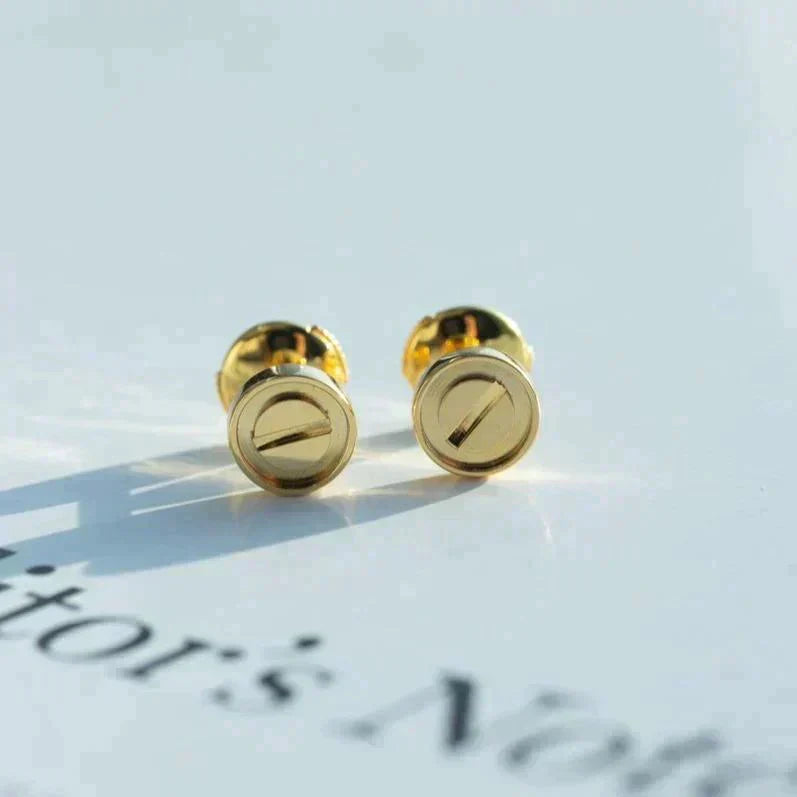 ¡®Glow Jewelry¡¯LOVE EARRINGS GOLD 10MM