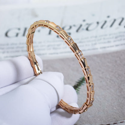 [Glow Jewelry]SERPENTI BRACELET PINK GOLD DIAMOND