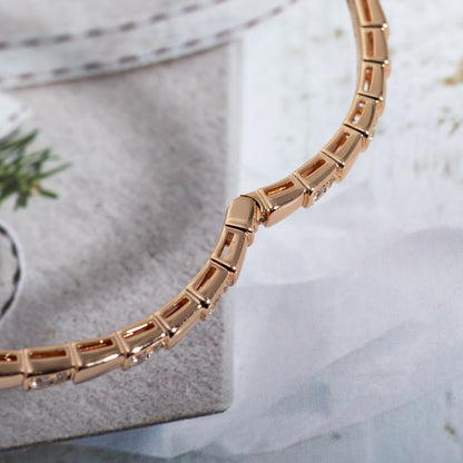 [Glow Jewelry]SERPENTI BRACELET PINK GOLD DIAMOND