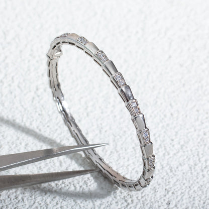 [Glow Jewelry]SERPENTI BRACELET SILVER DIAMOND