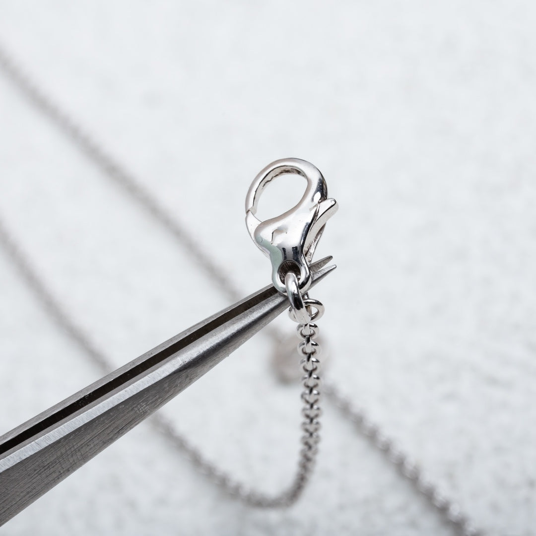[Glow Jewelry]PARENTESI NECKLACE SILVER
