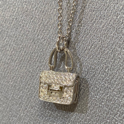 [Glow Jewelry]CONSTANCE PEDANT DIAMOND NECKLACE