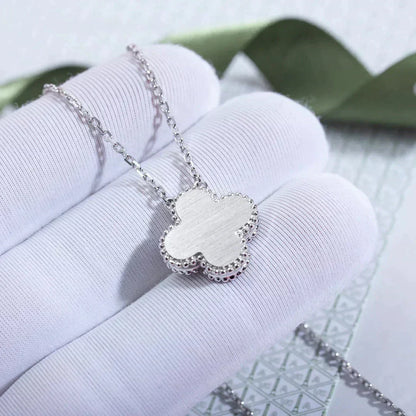 „Glow Jewelry“ KLEEBÜGEL 15MM DIAMANT LASER HALSKETTE SILBER