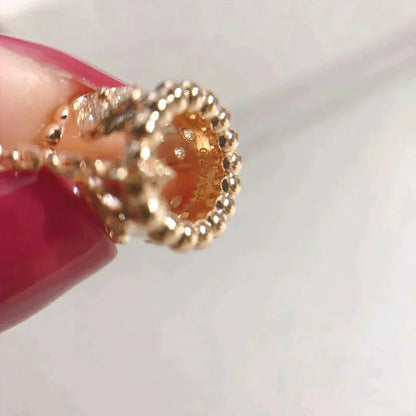 „Glow Jewelry“ PERLEE ANHÄNGERKETTE GOLD / ROSÉGOLD