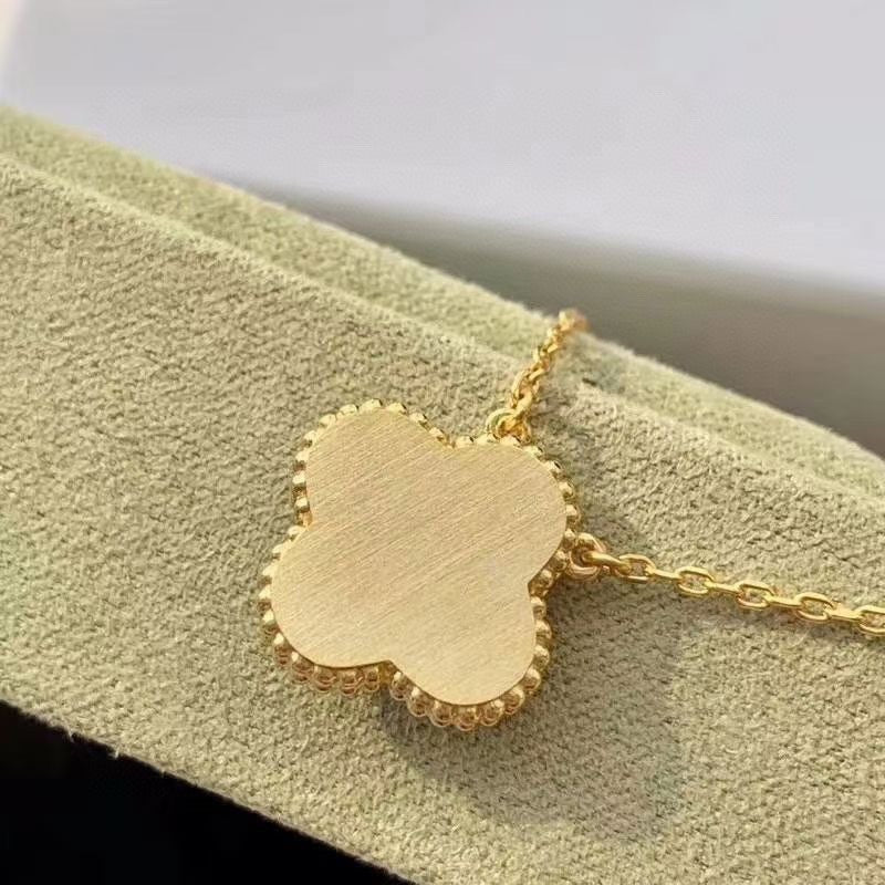 ¡®Glow Jewelry¡¯CLOVER 15MM DIAMOND TURQUOISE NECKLACE