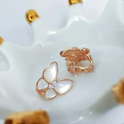¡®Glow Jewelry¡¯SCHMETTERLING MOP DIAMANT OHRRINGE