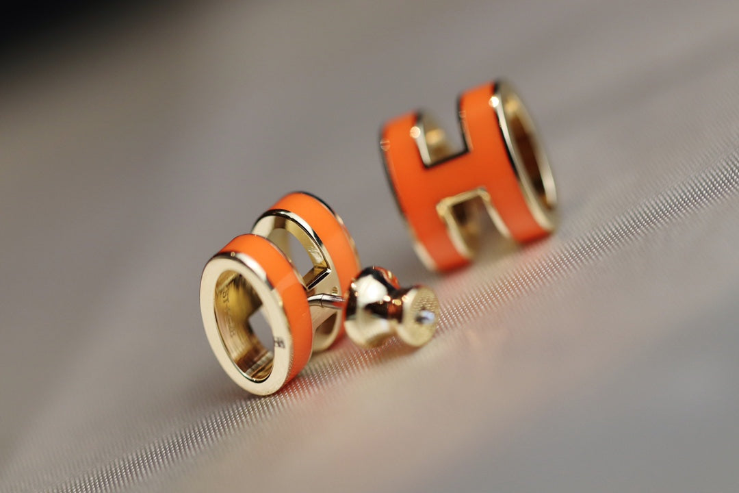 ®Glow Jewelry® MINI POP H OHRRINGE ORANGE
